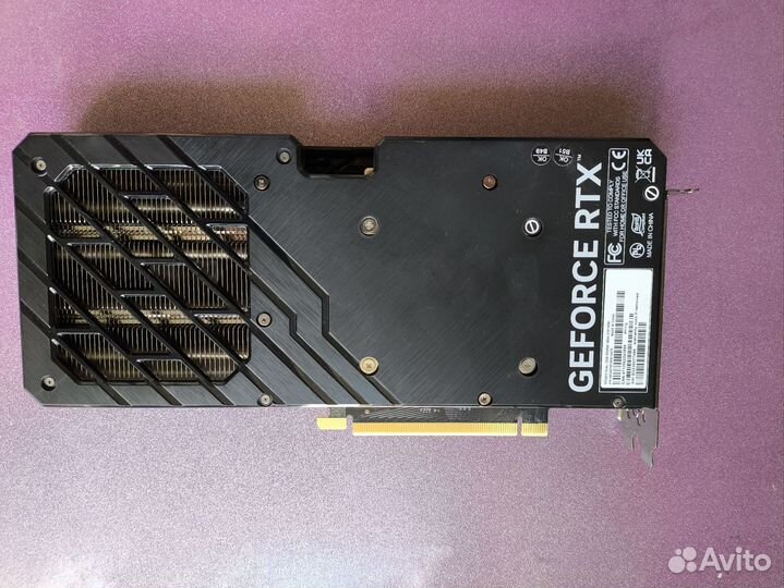 Видеокарта RTX 4070 Palit dual