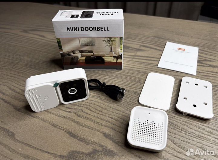 Дверной беспроводной звонок с камерой WiFi Новый