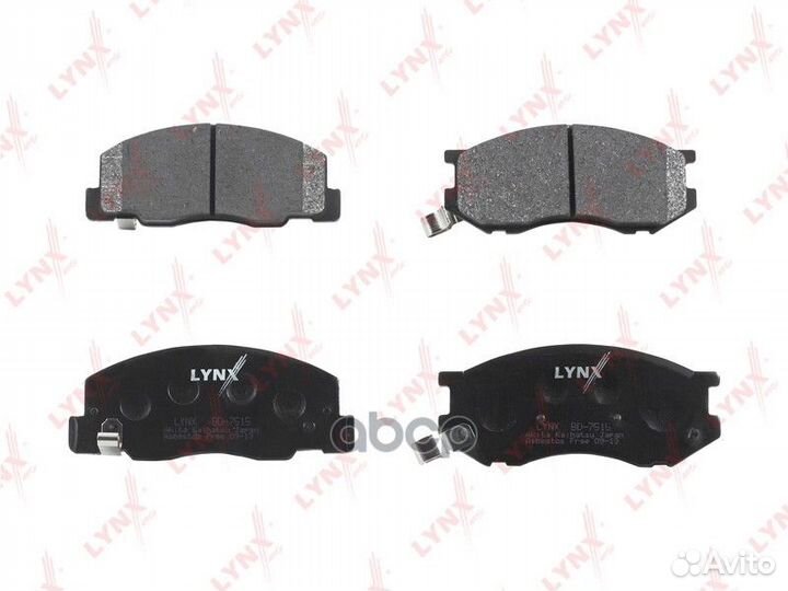 Колодки тормозные дисковые перед BD7515 LYN