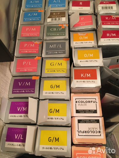 Краска для волос Lebel Materia и ламинирование