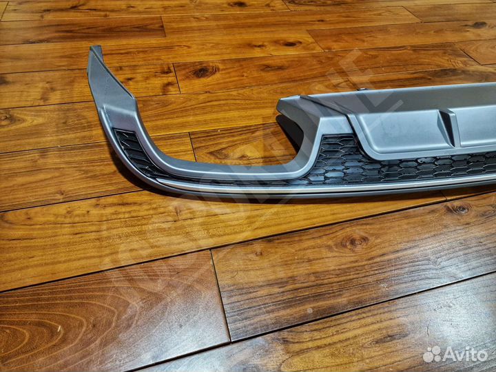 Диффузор S6 Look для Audi A6 C7 4G Facelift