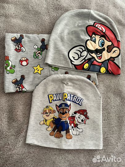 Комлект 92/104 шапка и шарф