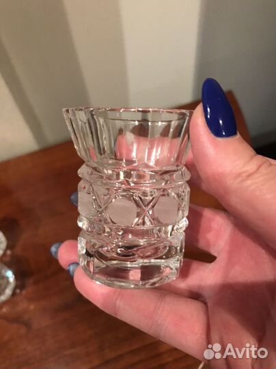 Хрустальные стопки СССР
