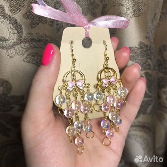 Серьги ручной работы