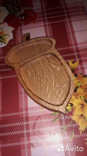 Менажница из дерева