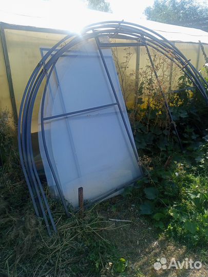 Теплица поликарбонат бу один год