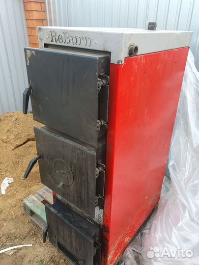 Твердотопливный котел длительного горения бу