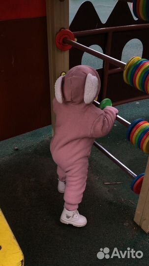 Вязаный комбинезон 74