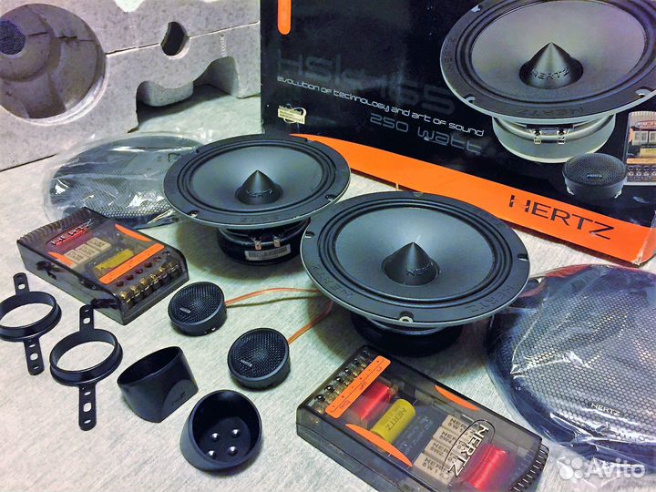 Двухкомпонентные динамики 16 см Hertz 250 w