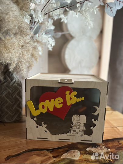 Короб для конвертов (свадьба)