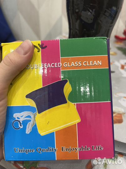 Магнитный очиститель для окон