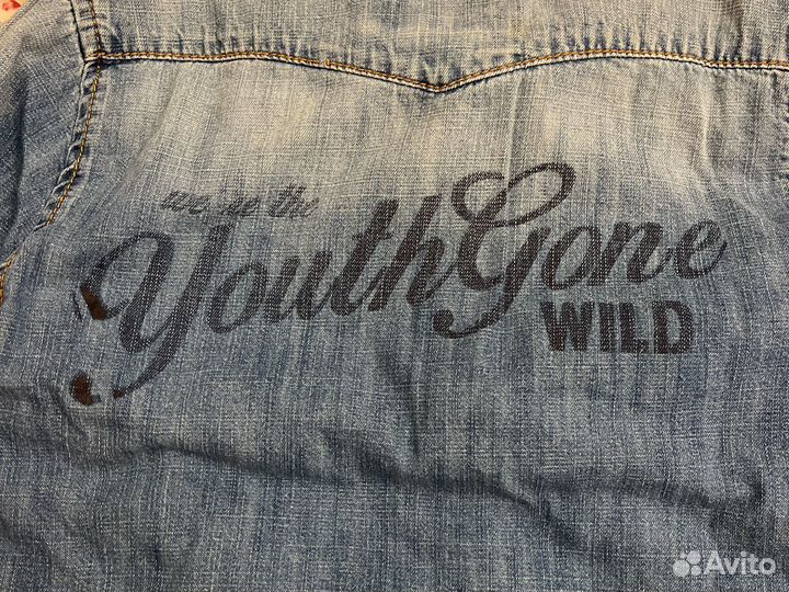 Джинсовая рубашка детская Zara