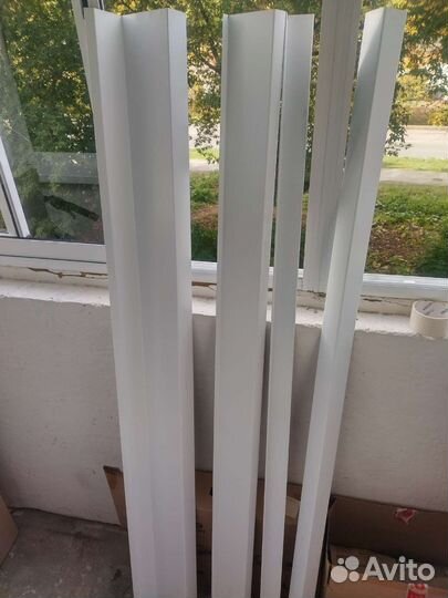 Карнизы, отливы, планки остатки