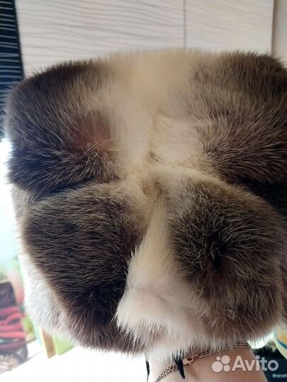 Шапка норковая женская