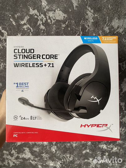 Hyperx cloud stinger core wireless