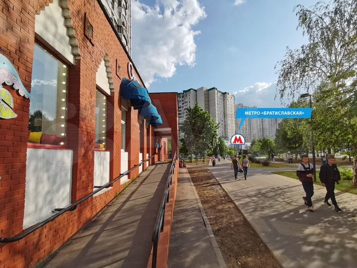 Помещение с арендатором 142 м², м. Братиславская