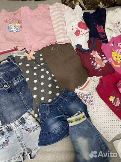 Пакет вещей на девочку 2 лет