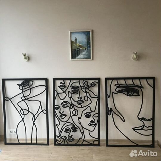 Панно на стену металл