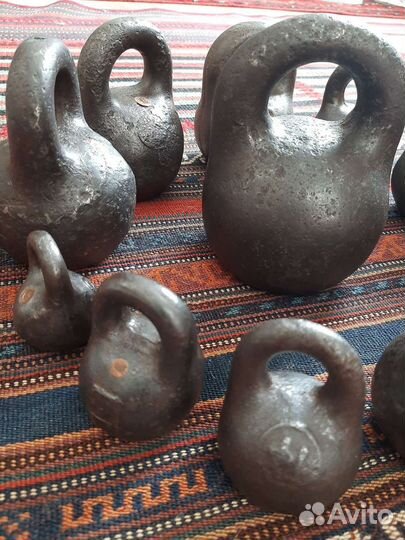 Гирьки царских времен.чугун