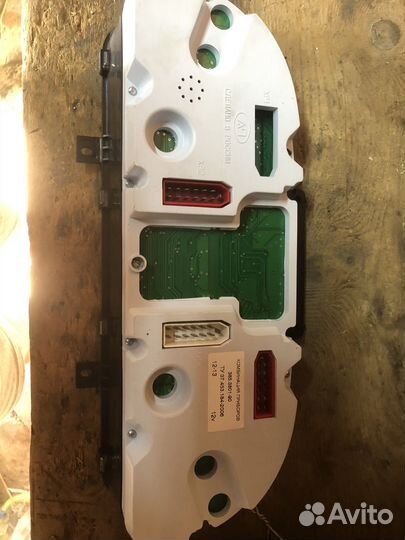 Щиток понели приборов газель (на запчасти )