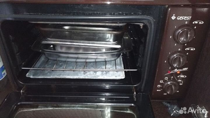 Настольная электроплита с духовкой