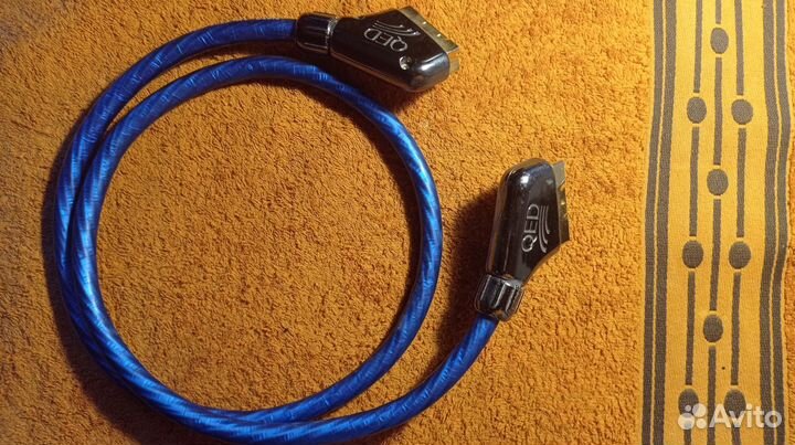 Видео - аудио кабель scart to scart reference AV