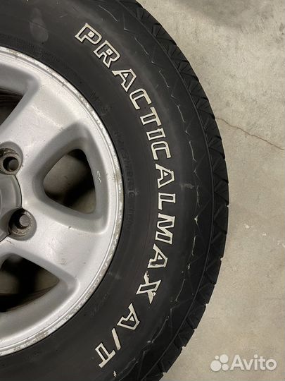 Колеса на Toyota land cruiser 100 275/70 R16