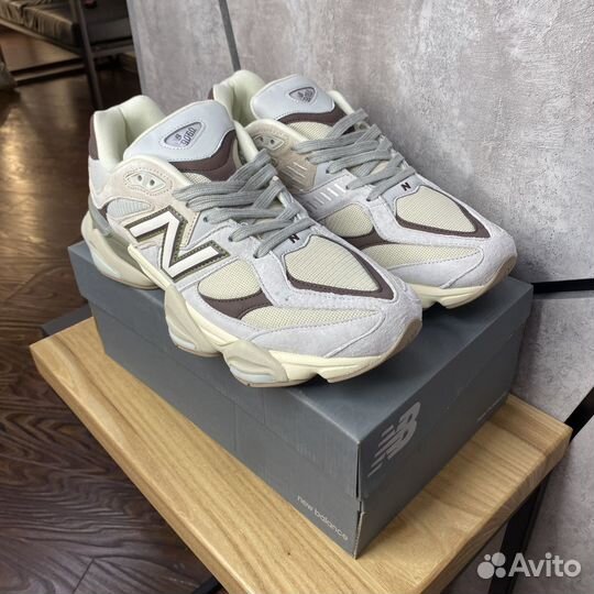 New Balance 9060 Cream-Brown