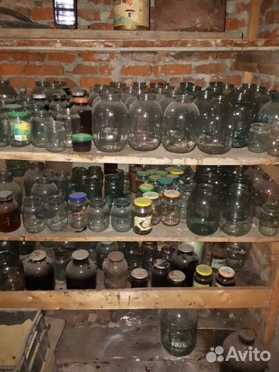 Банки стеклянные 3 л.,0,5 л.,1 л