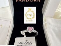 Оригинальное кольцо Pandora 925 проба серебра