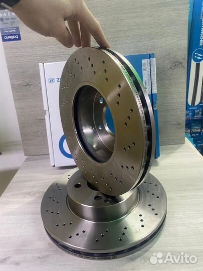 Диск тормозной передний Mercedes-Benz C-Class W204