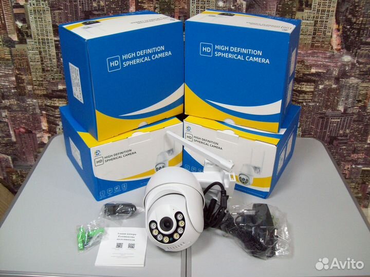 Камера 4,9 мп поворотная уличная