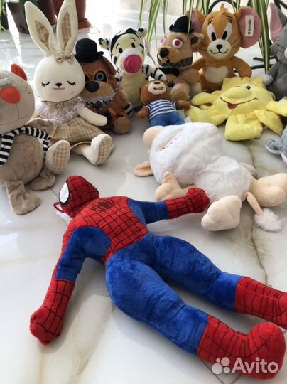 Мягкие игрушки новые и б/у