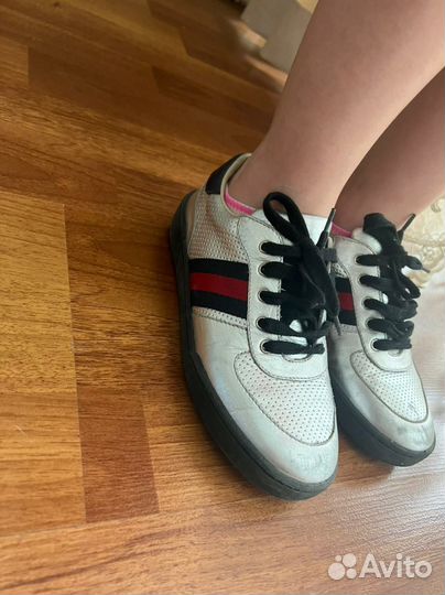 Кроссовки кеды Gucci 32