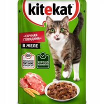 Влажный корм для кошек kitekat китикет