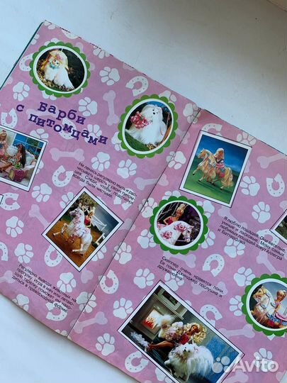 Журнал Barbie (наклейки Panini)