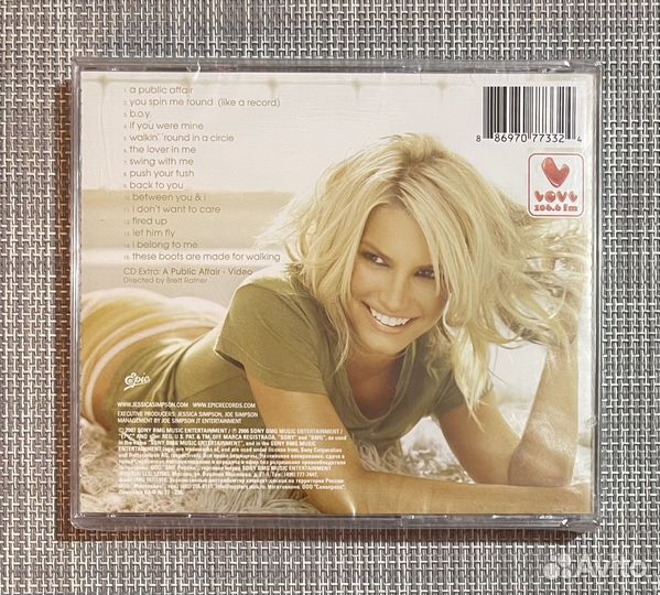 Jessica Simpson - A Public Affair CD Rus