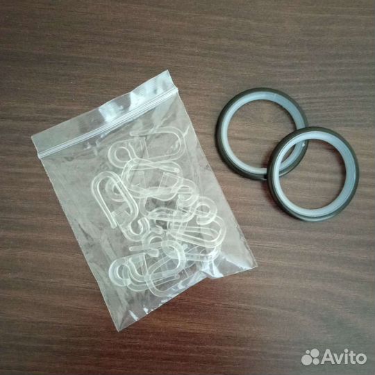 Новые Крючки для штор на круглые карнизы