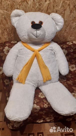 Плюшевый медведь новый большой