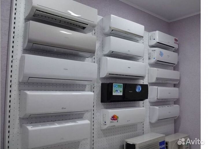 Сплит система с установкой