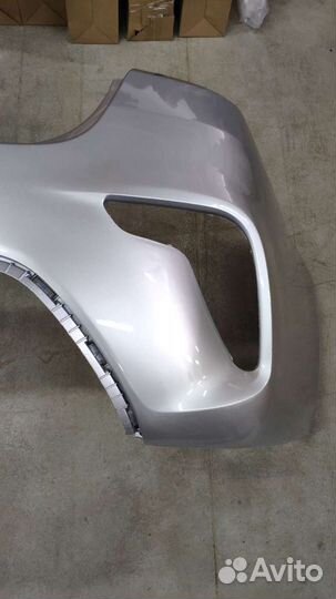 Бампер задний Kia Rio IV 2017-2020 серебро