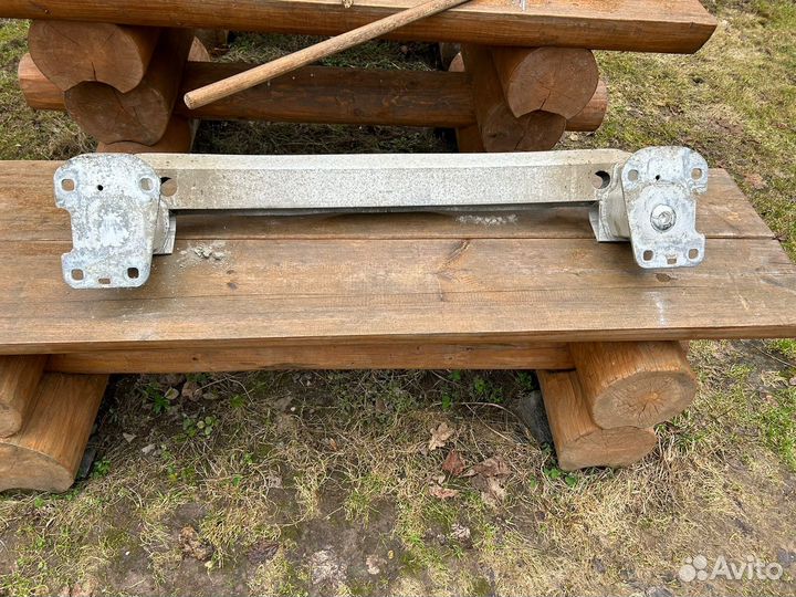 Усилитель заднего бампера audi q7