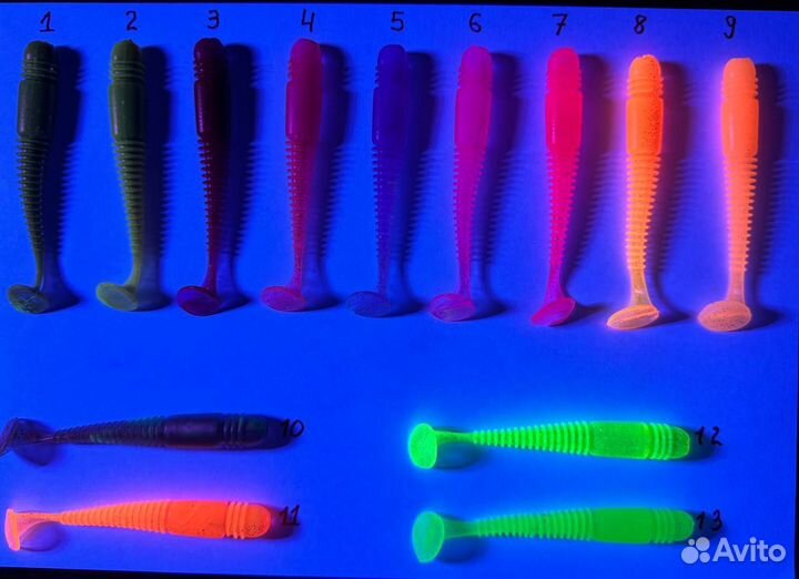 Силиконовые приманки Tioga 3,9