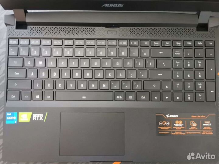 Игровой ноутбук aorus, 3080 16gb