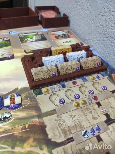 Руины острова Арнак : органайзер для игры