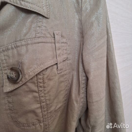 Пиджак жакет лен