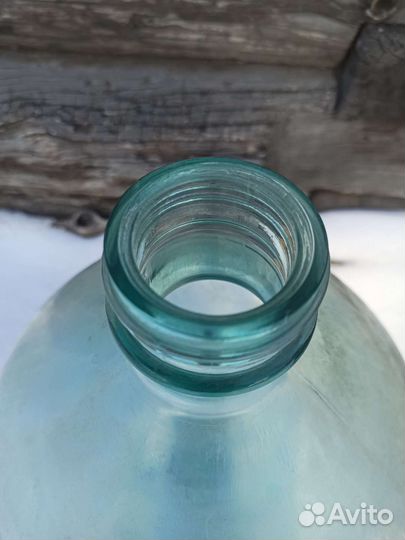 Бутыль стеклянная