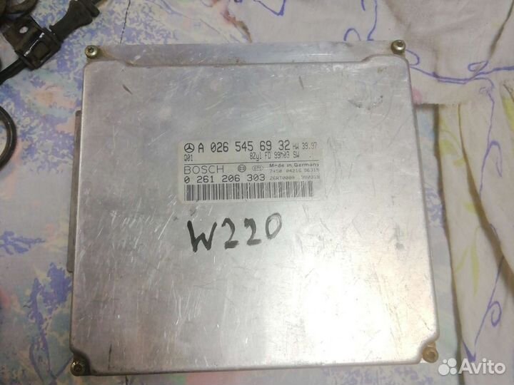 Эбу мозги Mercedes w220