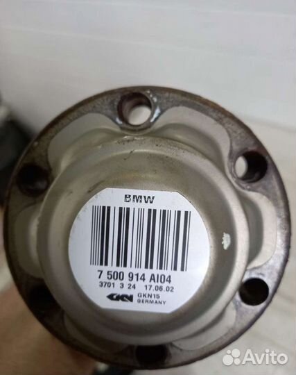 Привод задний правый BMW X5 E53