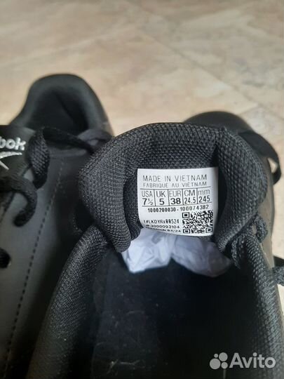 Женские кеды 37,5 - 38 размер Reebok